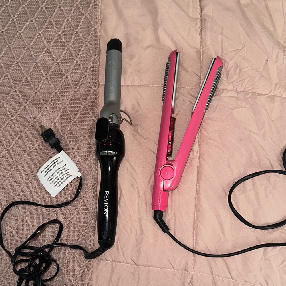 2 for $17! Revlon Curling Iron & Straightner